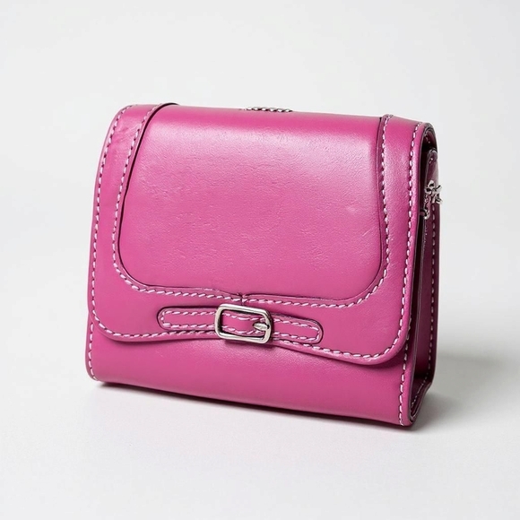 Franco Sarto Pink Leather Wallet - Picture 1 of 3